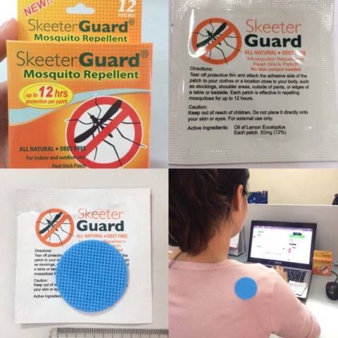 Miếng dán chống muỗi